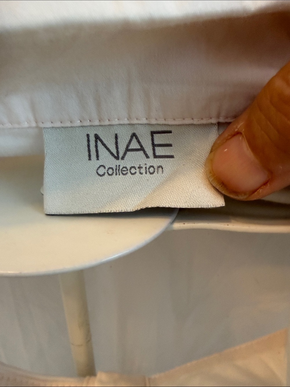 Inae  Light Pink Button-Down Tunic Shirt- worn about 3 times. 99 retail - Picture 3 of 7